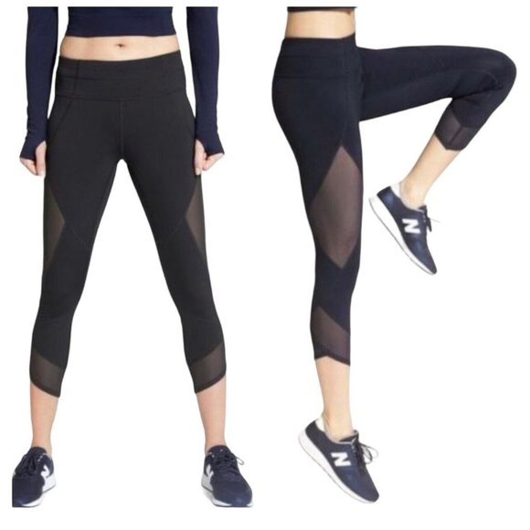 Athleta Pants - Athleta Aura Sonar Capri Leggings Gym Yoga Pants Womens Workout Pants Size S